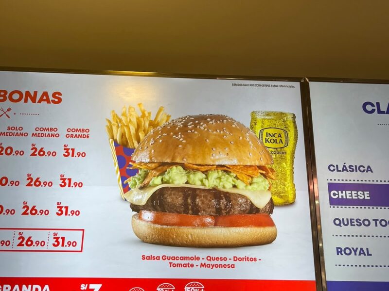 Bembos: probamos la hamburguesa peruana que más extraño en México (carta y precios 2026)
