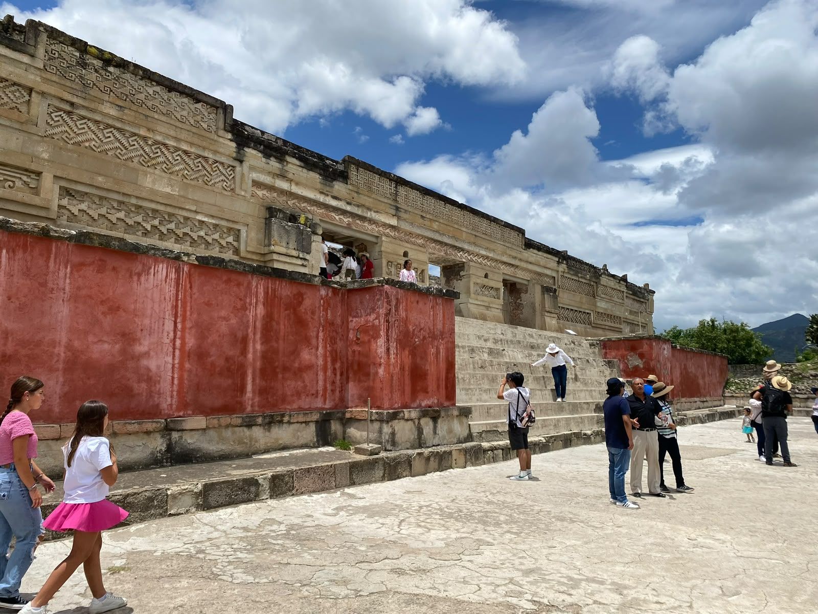Zona arqueológica de Mitla, en el valle de Tlacolula, Oaxaca