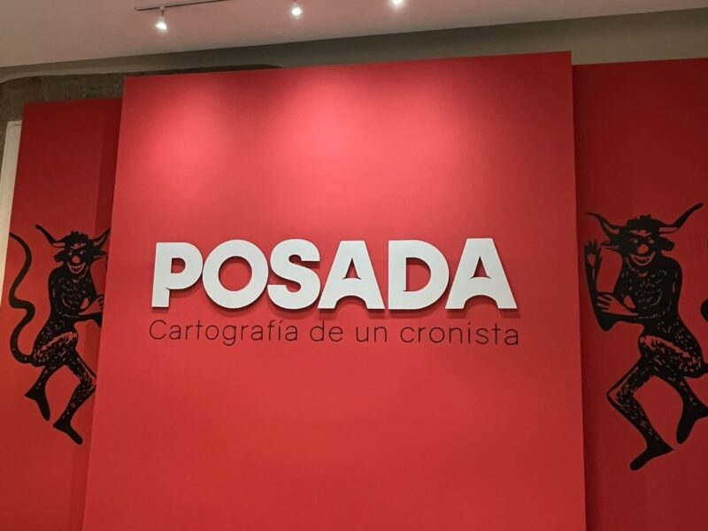 Exposición de Posada en el Munae: mi visita a «Cartografía de un cronista»