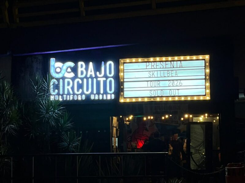Skillbea en Bajo Circuito: crónica del sold out peruano en CDMX